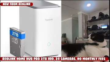 REOLINK Home Hub Pro Centralized Control up to 24 Cameras, up to 16TB HDD Storage no fees