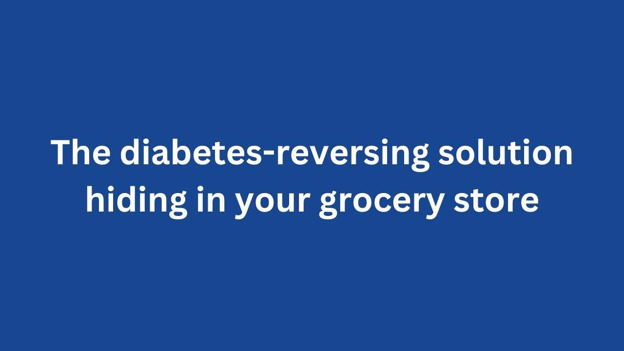 REVEALED How To Lower Your Blood Sugar Naturally YouTube