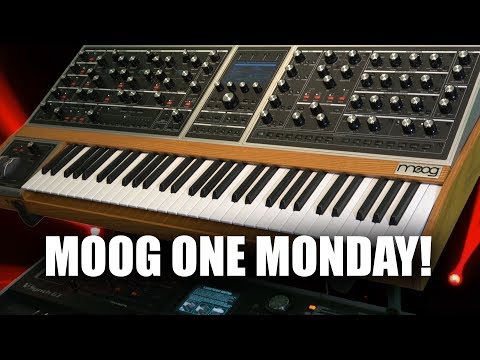 MOOG ONE MONDAY!  - Live Stream 10/29/2018