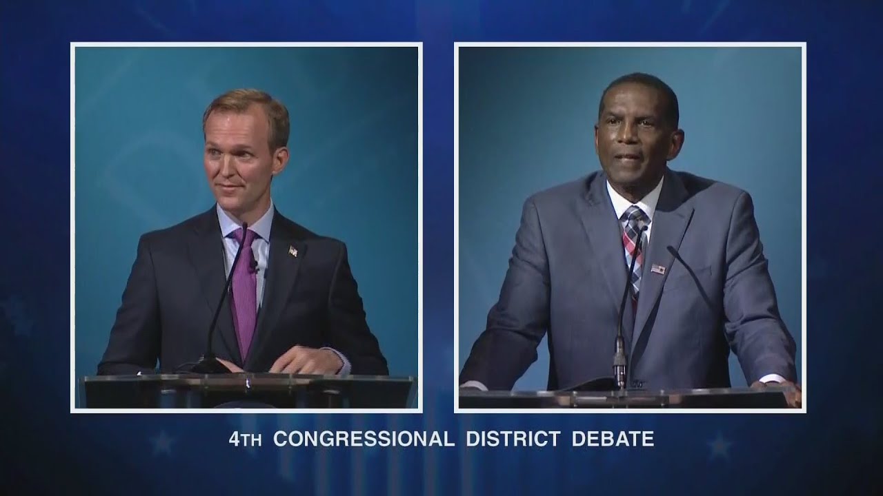 Ben McAdams and Burgess Owens debate for the 4th Congressional District ...