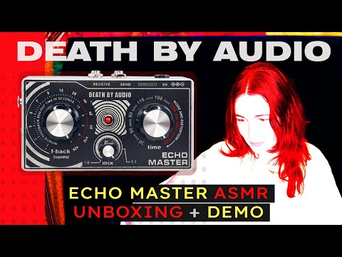 DEATH BY AUDIO Echo Master Delay Pedal Demo and ASMR