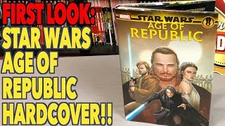 FIRST LOOK: Star Wars: Age of Republic Hardcover!