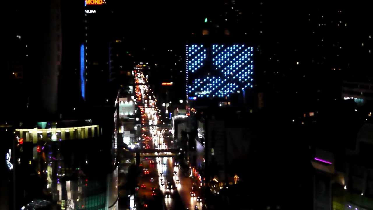 Bangkok View of Shopping District, Pratuname, Central World, Pantip