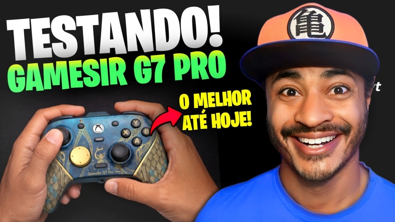 TESTANDO O CONTROLE GAMESIR G7 PRO NO XBOX SERIES S!