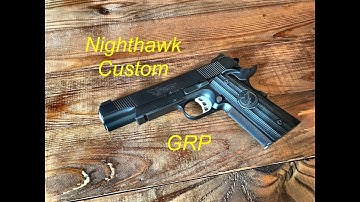 NightHawk Custom GRP 1911 - Top of The Line Global Response Pistol!