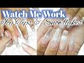 WATCH ME WORK NAILS 2020 ~ Ice Tips & Snowflakes
