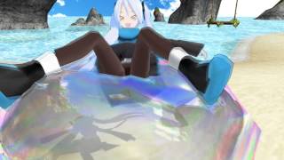 MMD Miku's Bubble Trouble