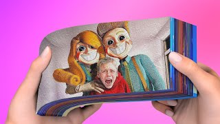 😍 SMILING CRITTERS ANIMATION🌈 Poppy Playtime Chapter 3 Song 🌈 FlipBook Animation