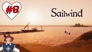 Can I Locate Oasis Island With NO FOOD! Immersive Sailing Simulator | Sailwind #8