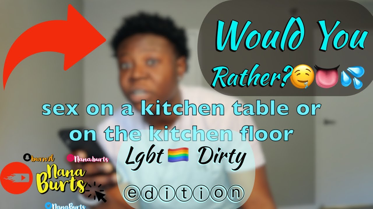 Would You Rather Q&A - LGBT Dirty Version🤤💦👅 - YouTube