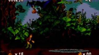 Pitfall: The Mayan Adventure. Intro and gameplay -Mega CD - Sega CD