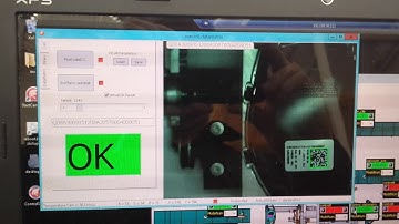 Recognize barcode Output conveyor, machine vision