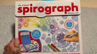 Kids Love Spirograph Deluxe Set Spiral Art Drawing Kit Review from Coach Dom Costa