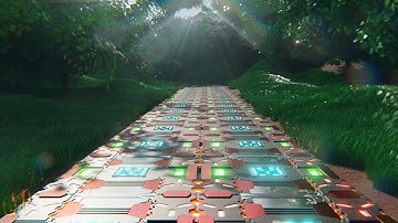 Blender live create an advanced Sci-fi scene part 6