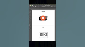 Adobe Illustrator Tutorial - 3D Text (Beginner vs Pro)