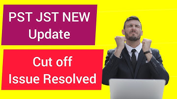 PST JEST NEW UPDATE CUTOFF DATE ISSUE RESOLVED | AKHIR KAR CM SINDH MURAD ALI SHAH FAISLA KARDIYA ?