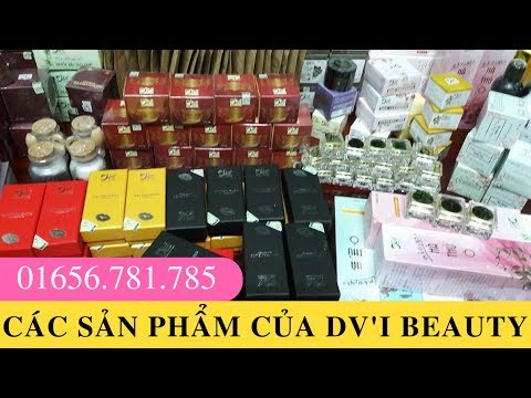 Tổng hợp các sản phẩm của D'vi Beauty - Mỹ phẩm thiên nhiên D'vi Beauty