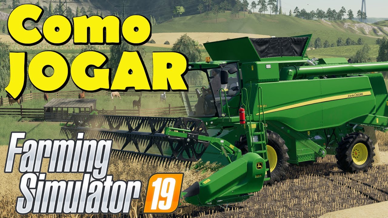 Como jogar Farming Simulator 19 - Como iniciar e configurar o jogo - #1 