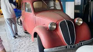 Teens discover building filled with abandoned classic cars.