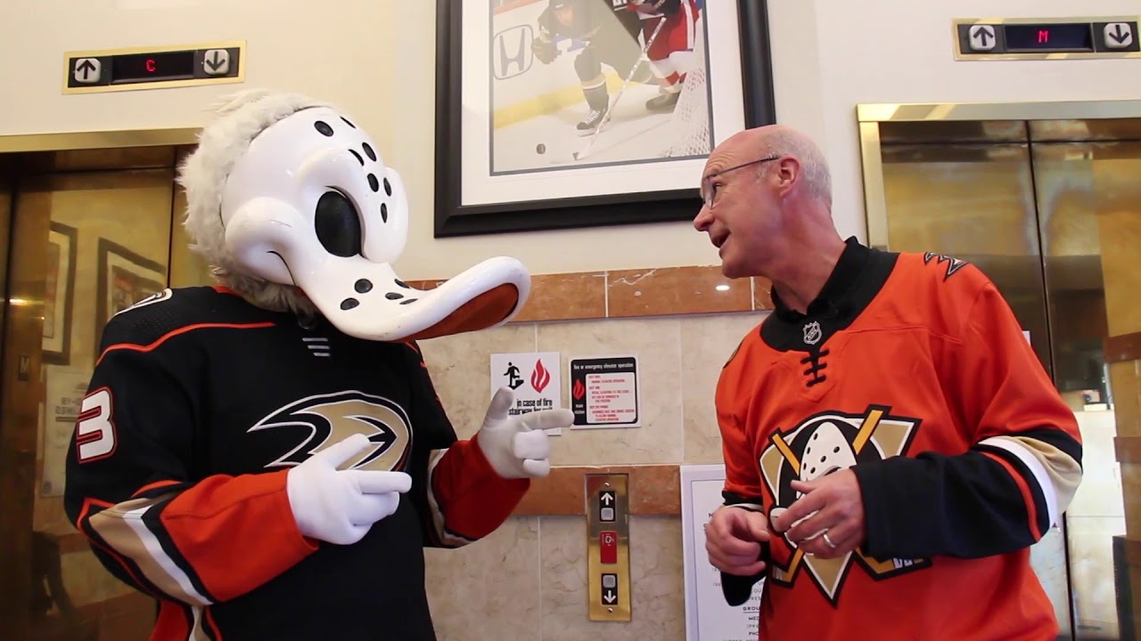 Anaheim ducks mascot, wild wing