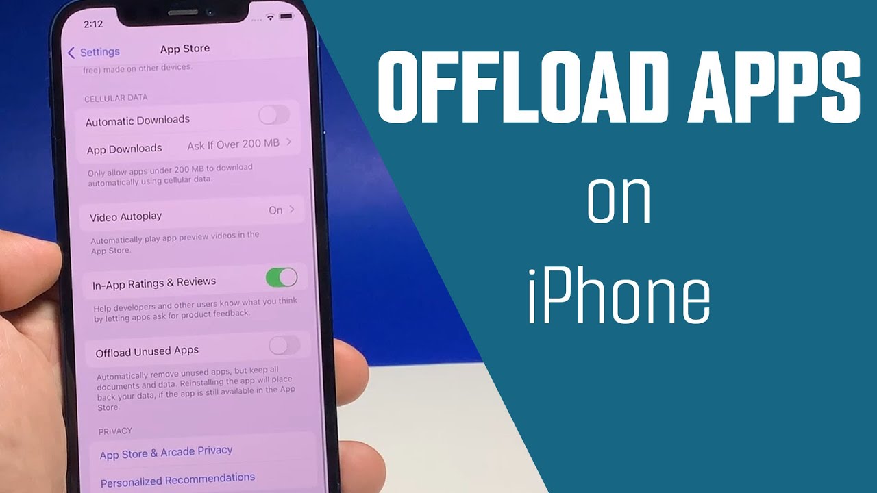 How to Offload Unused Apps on Apple iPhone 