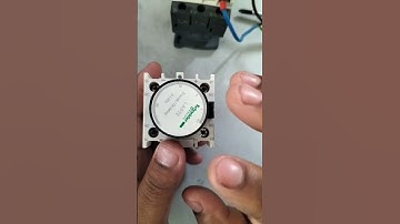 On delay timer ⌛#mechanicalondelaytimer#timer#timerwiring #panelwiring #electrical#multimeter