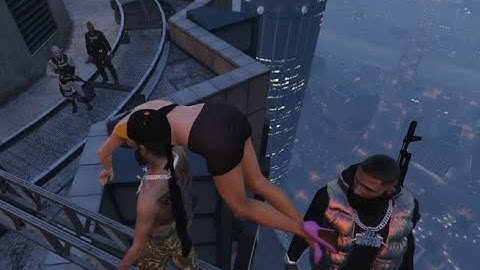 Chang Gang Perma Gal Jones and escape the PD | GTA RP Nopixel