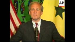 SENEGAL: MIKE MCCURRY PAULA JONES CASE PRESS CONFERENCE