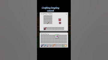 #minecraft crafting leaping sword #craftersmc #gaming #viralshort #tremdingshorts #needsupport