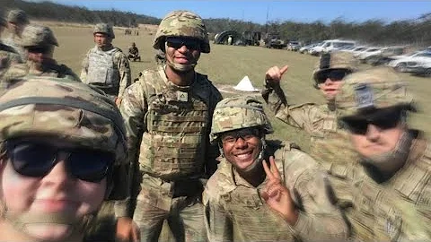 Life in the field as a 25H Army Soldier (Australia TDY)
