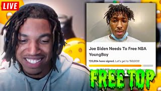 BLOU REACTS TO NBA YOUNGBOY RELEASED FROM JAIL