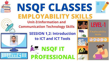 Employability Skill || Class-9th/Level-1 || Introduction to ICT || ICT Tools