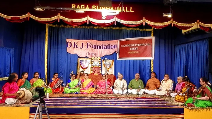 Lakshmi Kuppuswami Trust & DKJ Foundation presents...