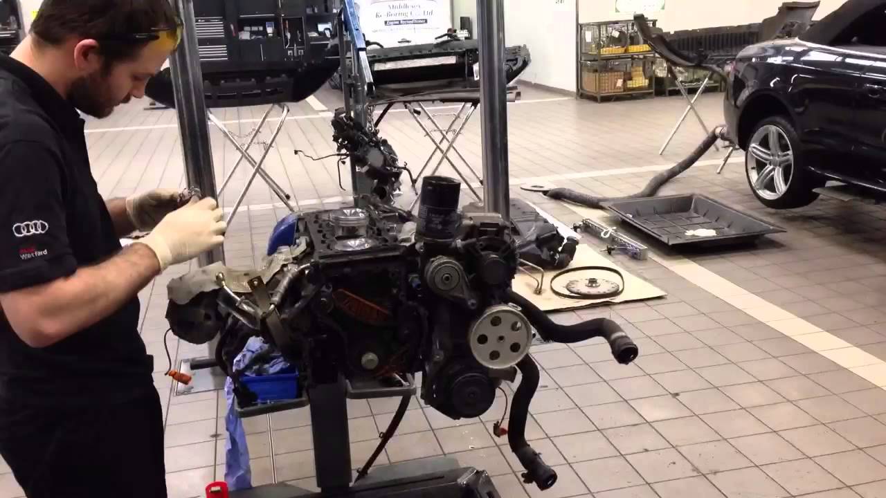 How To Repair Audi Q5 Engine - AUDI Q5