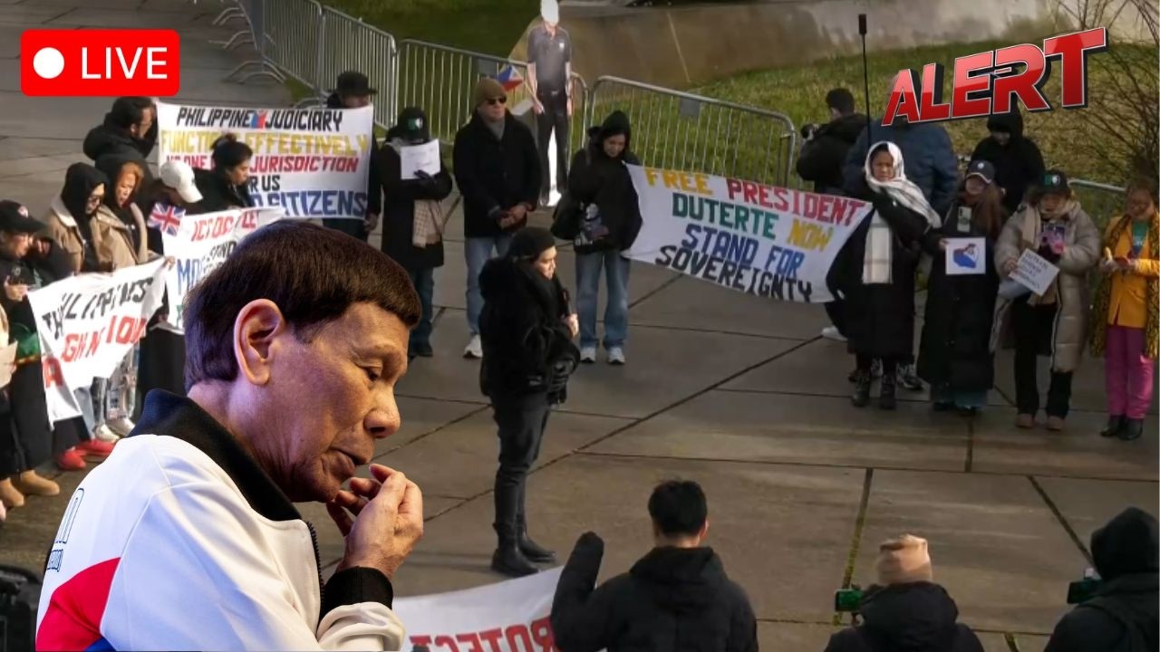 The HAGUE Live: ICC Weighs Charges Against Duterte Amid Supporter Protest | ALERT News