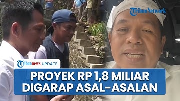 Ditelepon Dedi Mulyadi, Bupati Purwakarta Sidak Langsung Proyek Irigasi yang Dikerjakan Asal-asalan