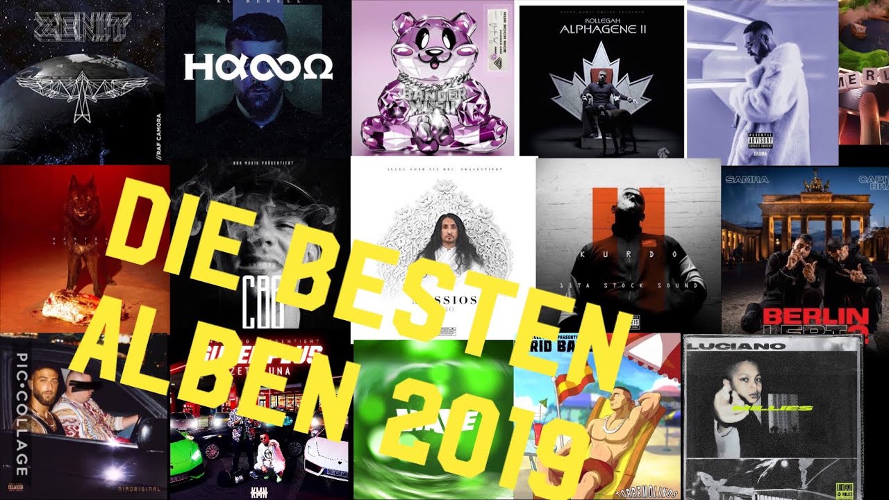 Die BESTEN Deutschrap Alben 2019 ! - YouTube