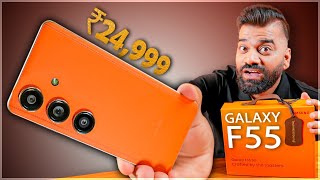 Samsung Galaxy F55 5G Unboxing & First Look | Amazing Looks  Killer Performance