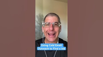 Using Cold Email Outreach to Find a Job