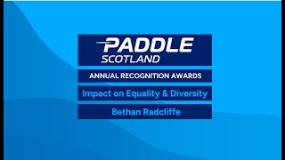 Recognition Awards 2024 - Impact on Equality & Diversity - Bethan Radcliffe
