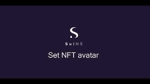 Set NFT avatar tutorial