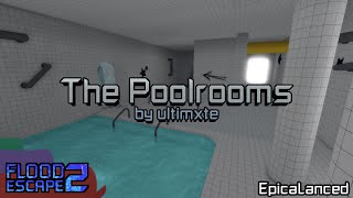 The Poolrooms [Easy] by ultimxte | Flood Escape 2: Community Maps