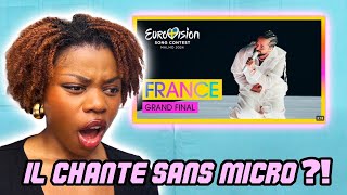 SLIMANE - MON AMOUR (live) - EUROVISION 2024 | REACTION