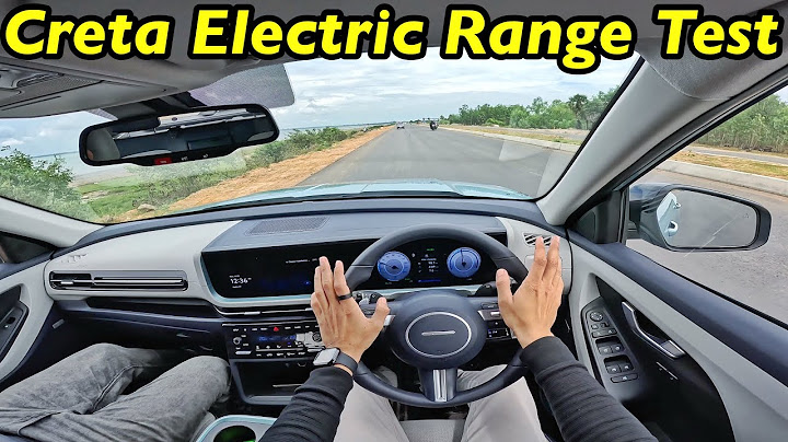 Hyundai Creta Electric Range test and Drive Review⚡️@Aayushssm