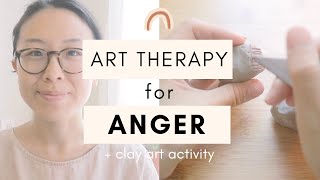 Therapeutic Art Activity for Anger