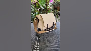 Handmake a perfect canvas messenger bag, #briefcase , #laptopbag , #shoulderbag  #crossbodybag