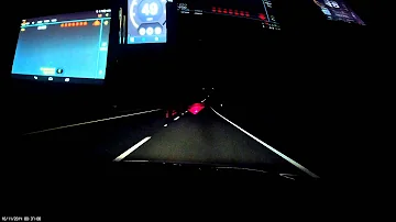 Can a cop speed with his lights off?
