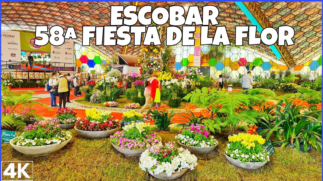 【4K】ESCOBAR, Fiesta Nacional de la FLOR 2021 La Exposición más Grande