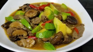 Resep Tumis Sayur Daging Praktis. Menu Sehat untuk Saur.