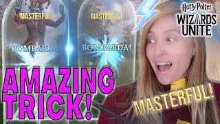 NEW MASTERFUL SPELL CAST TRICK! Harry Potter Wizards Unite